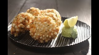 Sabudana Vada  5 Best Maharashtrian Snacks With Chef Anupa  Sanjeev Kapoor Khazana [upl. by Medea]