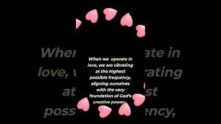 Gods Freq5 The Frequency of love shortsyoutube [upl. by Castro996]