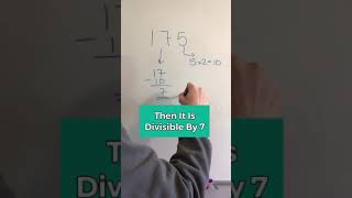 Divisibility Rules of 7  Math Tips [upl. by Dasa89]