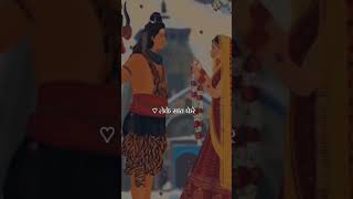 🌿🔱 Her her mahadev ♥️❣️ytshortsmahadev ♥️ parwati love status 🥀🌿 [upl. by Riggins]