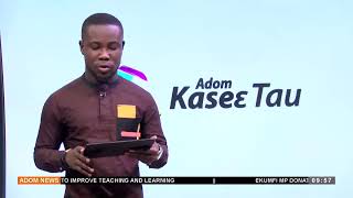 Kasee Tau at 955 on Adom TV 081124 [upl. by Rory]