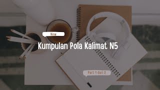 2024 Kumpulan Pola Kalimat N5 jlptn5 kinokochannel [upl. by Anoif]