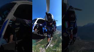 Belluno chopper exit 🚁🪂😍😎 [upl. by Lotus]