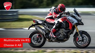 Ducati Multistrada V4 RS  Choose it All [upl. by Norud]