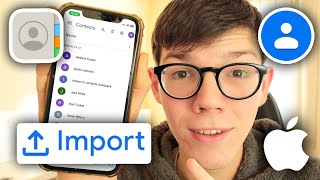 How To Transfer iPhone Contacts To Gmail Import  Full Guide [upl. by Nnylanna457]