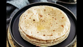 Roti Recipe  How to make RotiChapati [upl. by Anahsohs821]