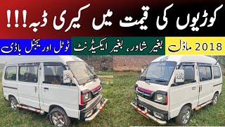 Suzuki Bolan 2018 Model  100 Genuine  Low Price Car in Pakistan  Madni Tahir [upl. by Iuqcaj]