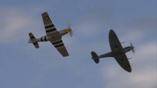 Ferocious Frankie and MH434 at Duxford [upl. by Saffren]