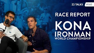 IRONMAN KONA  Race Report  Z2 Talks 160 [upl. by Abixah467]