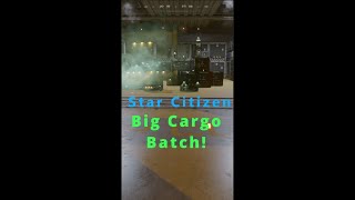 Star Citizen Cargo 9 Mission Haul starcitizen squadron42 spacetrucking [upl. by Etnoval]