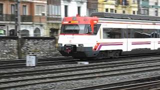 Renfe Cercanias  446 saliendo de Bilbao [upl. by Pihc644]