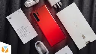 Huawei P30 Pro Amber Sunrise Unboxing [upl. by Alidus175]