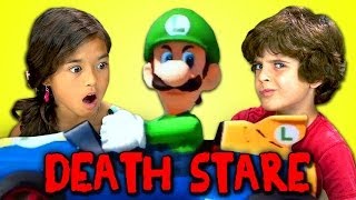 Kids React to Luigi Death Stare [upl. by Christina152]