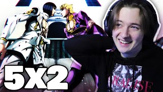 GIORNO vs BUCCIARATI  Backstory  JJBA Part 5 Episode 2 Reaction [upl. by Carmelia834]