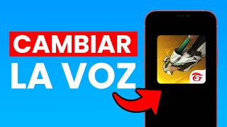 Cómo Cambiar la Voz en Free Fire ✅ 2024 [upl. by Edita687]