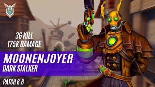 36 KILL 175K DAMAGE MOONENJOYER ANDROXUS PALADINS COMPETITIVE MASTER DARK STALKER [upl. by Ogren]