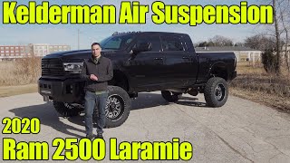 LIFTED 2020 Ram 2500 Laramie 56quot Kelderman Air Suspension Lift Kit Review amp How to buy [upl. by Kirad]