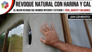 🧱 ¡Nuestra MEJOR RECETA de REVOQUE sirve para INTERIOR EXTERIOR y en CUALQUIER SUPERFICIE 🏡 [upl. by Kaiser193]