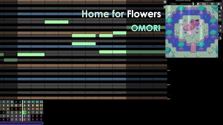 Home for Flowers  Omori  In Beepbox [upl. by Hartill]