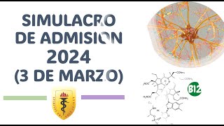 Simulacro 2024 EXAMEN admisión UPH Cayetano Heredia [upl. by Eno]