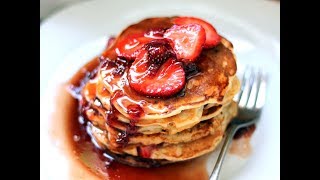 Los mas deliciosos y rapidos pancakes con 5 ingredientes [upl. by Matty193]