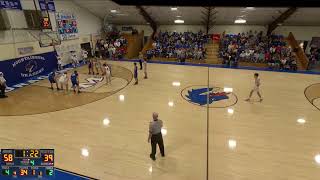 Mountainburg High School vs Cedarville High School Mens Varsity Basketball [upl. by Ludlew]