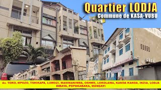 Spécial Quartier LODJA  Commune de Kasavubu  Kinshasa  RDC [upl. by Lunneta]