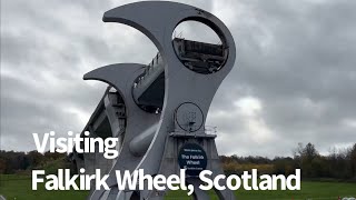 Visiting Falkirk Wheel Scotland [upl. by Aikemat]