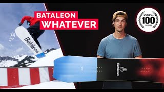 Bataleon Whatever 2022 Snowboard Review [upl. by Euqirne73]