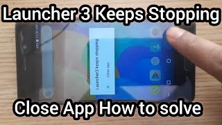 launcher3 keeps stopping micromaxlauncher 3 stopped working android How To Fix in 2022 [upl. by Isidoro964]