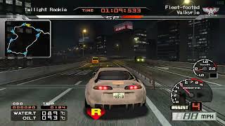 Toyota Supra MK4 vs Mazda RX7  Tokyo Xtreme Racer 3  2K HD gameplay  PS2 Emulator [upl. by Arada]