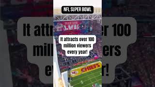 🏈 The Super Bowl Americas MostWatched Sporting Event shorts nfl superbowl nflfootball [upl. by Eicyak13]