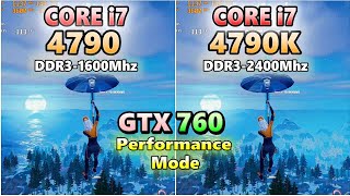 GTX 760×CORE i7 4790 i7 4790Kfortnite chapter5 Season3performance SOLOFPS TESTフォートナイト2024 [upl. by Aiceila]