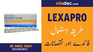 LEXAPRO How To EatTake Lexapro Dosage Side effects amp Alteratives  CIPRALEX Depression Treatment [upl. by Hanzelin]