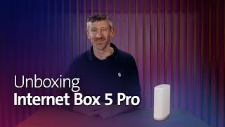 Déballage et installation de lInternet Box 5 Pro – Swisscom Help [upl. by Anaj159]