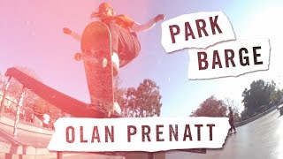 Park Barge Olan Prenatt  TransWorld SKATEboarding [upl. by Nnylsia]