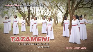 TAZAMENI OFFICIAL VIDEO VOL 5  KCAU CATHOLIC SONGS [upl. by Llig877]