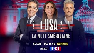 USA 2024  La nuit américaine sur LCI [upl. by Halbert]