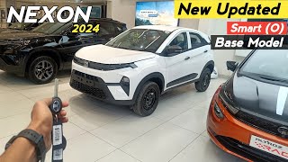 Updated Tata Nexon Base Model Smart O 2024 ❣️ मात्र ₹799 लाख में आ गया Nexon का नया Base Model 💪 [upl. by Araz]