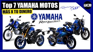 Top 7 YAMAHA MOTOS 2024 COSTOBENEFICIO 🇯🇵 🇲🇽 [upl. by Auqenahc]