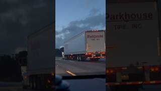 Big Rig Parkhouse Tire Inc on the freeway 😎 viral shortsfeed ytshorts trending freeway bigrig [upl. by Acirehs]