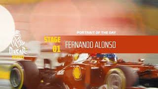 Dakar 2020  Stage 1  Portrait of the day  Fernando Alonso [upl. by Syst]