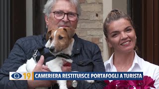 Cameriera restituisce portafoglio a turista [upl. by Beekman]