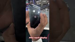 iPhone 13 Pro Max white screen problem iphonerepairing appleiphone display battery backpanel￼ [upl. by Amalita]