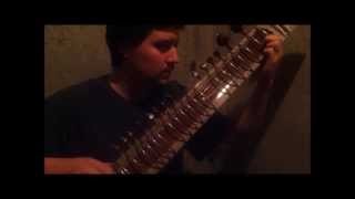 Raga Megh on lowtuned sitar Bb [upl. by Verlee11]