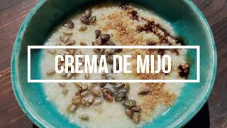 Receta CREMA DE MIJO desayuno saludable fácil de preparar Macrobiótica Matthias Hespe EspaiCuinarSa [upl. by Shipman]