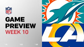 Miami Dolphins vs Los Angeles Rams  2024 Week 10 Game Preview [upl. by Peery]