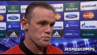 Wayne Rooney Intense Interview ITV After Bayer Leverkusen Game HD [upl. by Eyma]