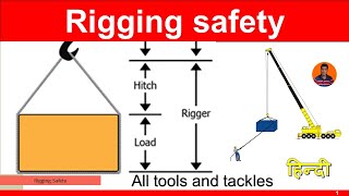 Rigging safety  all rigger tools type hithes  plate clamp  Spreader beam  slings crane signal [upl. by Edlun859]