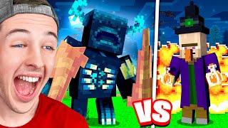 The WARDEN vs WITCH Weirdest Minecraft Animation [upl. by Musser]